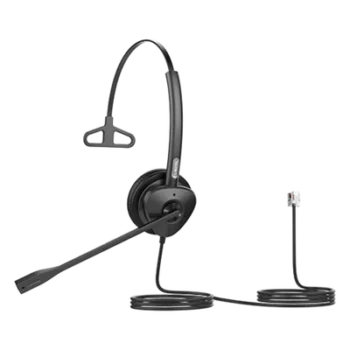 Diadema Monoaural / Audio HD Wideband / Cancelación Pasiva de Ruido / Brazo Ajustable 260° / Conexión RJ9 / Diseño Ultraligero 73 g