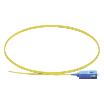 Pigtail de Fibra Óptica / Monomodo G.652D / SC/UPC / Simplex / 1 Metro (3.28 Pies) / Buffer 0.9 mm