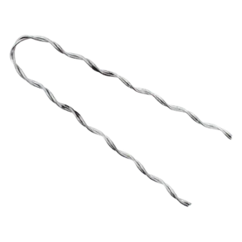 Remate Preformado para Fibra Óptica / Mini Figura 8 / Span 80 m (262.5 ft) / Mensajero Acero 1.6 mm / Tensión 1746 kg / Longitud 127 mm (5')