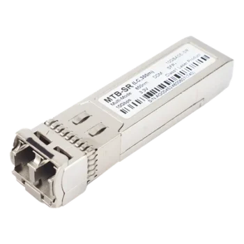 Transceptor SFP+ / 10GBASE-SR / Multimodo LC / 300 m (984 ft) / 850 nm
