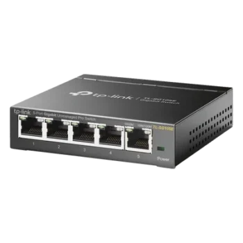 Switch Easy Smart / 5 Puertos Gigabit / 5 Gbps / 32 VLANs / Sin Ventilador / QoS / IGMP Snooping