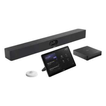 Sistema de Videoconferencia / Intel Ultra5 125H con NPU / Dual Cámara 48 MP / Audio 6 m (19.7 ft) / Pantalla Táctil 11.6" / Microsoft Teams Nativo / PoE CAT5e