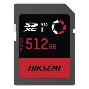 Memoria SDXC / 512 GB / Lectura 180 MB/s / Escritura 150 MB/s / V30 U3 Clase 10 / Rango -25°C a 80°C