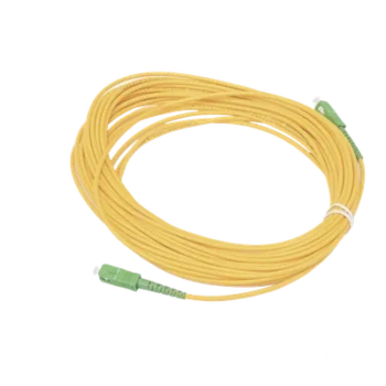 Jumper de Fibra Óptica / Monomodo G.652D / SC/APC-SC/APC / Simplex / 10 m (32.81 ft) / Forro 3 mm