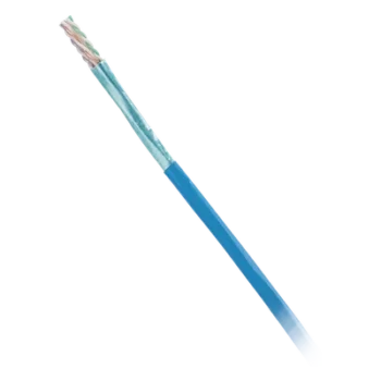 Bobina de Cable Blindado F/UTP / Cat6 / 4 Pares / 23 AWG / LSZH / 305 m (1000 pies) / Azul