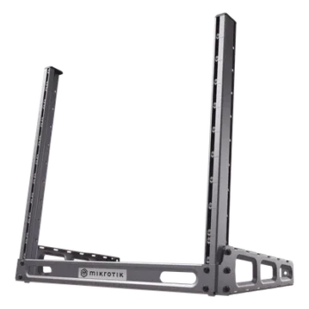 Rack de Escritorio 19" / 10U / Aluminio Ligero / Ángulo Ajustable / Mesa o Suelo