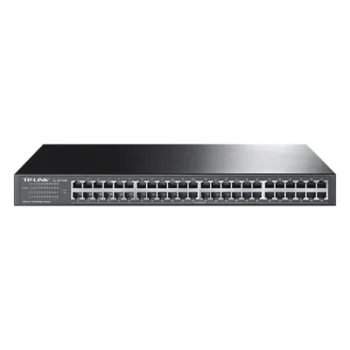 Switch no administrable / 48 puertos 10/100 Mbps / 96 Gbps capacidad de conmutación / 71.4 Mpps throughput / Rack 19" (48.26 cm)