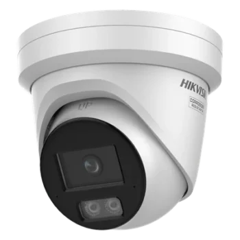 Turret IP / 8 Megapixel / Lente 2.8 mm / 30 m IR + Luz Blanca / 98 ft / IP67 NEMA 4X / WDR 130 dB / AcuSense 3.0 / AcuSeek / Metal