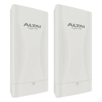 Punto de Acceso Wi-Fi 6 Exterior / Kit 2 Unidades / Sectorial 80° / Cobertura 600 m (1968.5 ft) / MIMO 2x2 / Doble Banda / Hasta 2.976 Gbps / IP55