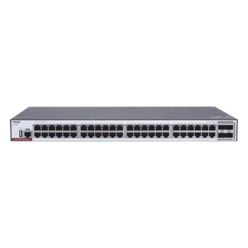 Switch Administrable Capa 3 / 48 Puertos Gigabit / 4 SFP+ 10Gb / Stack VSU 4 Miembros / Conmutación 176 Gbps / Gestión en la Nube