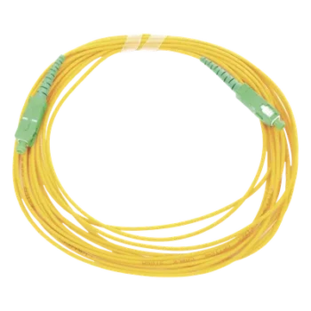 Jumper de Fibra Óptica / SC/APC a SC/APC / Monomodo OS2 / Simplex / 5 m (16.40 pies) / 2 mm / PVC