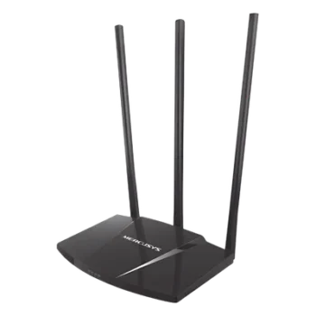 Router Inalámbrico N / 300 Mbps / 3 Antenas 7 dBi / 1 Puerto WAN 10/100 / 3 Puertos LAN 10/100 / Chip PA 2x Potencia