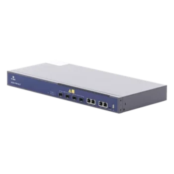 OLT / 2 Puertos XGSPON/GPON / 4 Puertos Uplink RJ45+SFP/SFP+ / 512 ONUs / 20 km / 19" Rack / 1.45 × 0.66 × 0.14 pies
