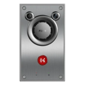 Video Intercomunicador IP / Cámara 4MP Starlight / Altavoz 10W / 2 Líneas SIP / IR Nocturno con HDR / IP66 e IK10 / PoE 802.3af / -40°C a 70°C