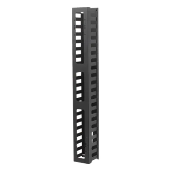 Organizador de Cable Vertical / 21U / Acero / 260 Cables CAT5E / 225 Cables CAT6 / 50% Espacio Ventilación