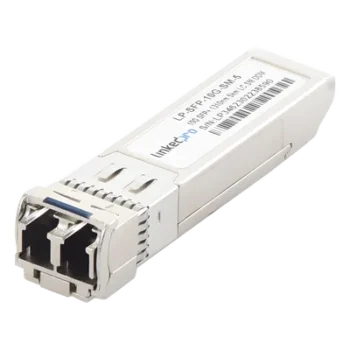 Transceptor SFP+ / 10 Gbps / Monomodo 1310 nm / Alcance 5 km (3.1 mi) / LC/UPC Dúplex / DDM