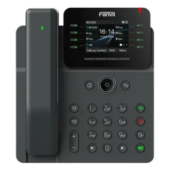 Teléfono IP / Handset Inalámbrico Bluetooth / 12 Líneas SIP / Pantalla IPS Táctil 2.8" HD / Conferencia 6 Vías / Puertos Gigabit / PoE 802.3af