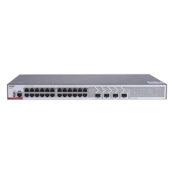 Switch Capa 3 / 24 Puertos Gigabit / 4 SFP+ 10Gb / Doble Chip Alta Disponibilidad / Redes Empresariales y Campus