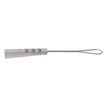 Remate Tipo Grapa / Acero Inoxidable / Tensión >600N / Sin Herramientas / Cable Drop Plano
