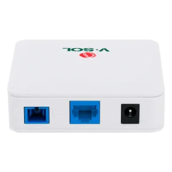 ONU Bridge Dual / GPON-EPON / 1 Puerto SC/UPC / 1 Puerto LAN 2.5G / 82x82x25 mm / 0.27x0.27x0.08 ft