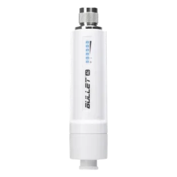 Radio Doble Banda / airMAX AC / 160 Mbps @ 2.4 GHz / 300 Mbps @ 5 GHz / PoE 24V / Gigabit / 6.23 x 1.81 in