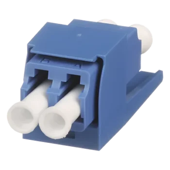 Módulo Acoplador / LC Duplex / Monomodo OS1/OS2 / Mini-Com / Cerámica Zirconia / 1 Espacio Modular