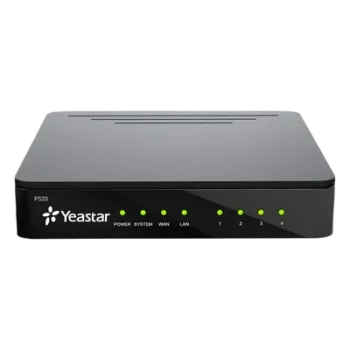 Conmutador IP PBX / 20 Extensiones / 10 Llamadas Simultáneas / Hasta 4 Puertos FXO/FXS / Grabación Nativa / UC Móvil y Escritorio / Integración WhatsApp y CRM / Transcripción IA
