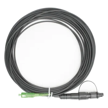 Jumper de Fibra Óptica / SC/APC a FDP460 / Redondo / 10 m (32.81 ft) / Forro 3 mm / G657A2 / Negro