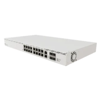 Cloud Router Switch / 16 Puertos / 8 PoE+ y 8 PoE++ / Fuentes Redundantes Hot-Swap / Rackmount
