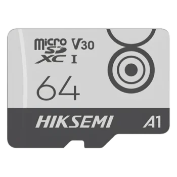 Memoria MicroSD / 64 GB / Lectura 95 MB/s / Escritura 55 MB/s / Clase 10 U3 V30 / Rango −25°C a 85°C / 10,000 h Grabación / Resistente Agua y Golpes