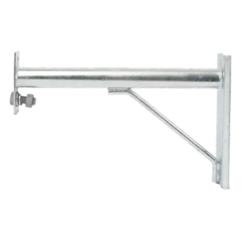 Brazo de Extensión para Fibra Óptica / 40 cm (15.7 in) / Acero Galvanizado en Caliente / 2 kg / Compatible con Herrajes Tipo J / ADSS y Mini-ADSS