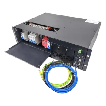 Rectificador de Energía / 90 A / 5400 W / -48 Vdc / Alta Eficiencia 92% / Rack 19" 3U / Rango AC 90-150 Vac