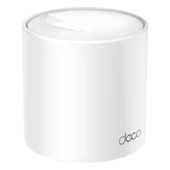 Router MESH Wi-Fi 6 / AX1500 Mbps / Doble Banda / 2 Puertos Gigabit WAN/LAN / 2 Antenas Internas / App Deco
