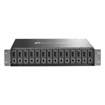 Chasis para Montaje en Rack / 14 Bahías / 2U / Alimentación 9 VCC / 14 Salidas / 100-240 VCA / Plug and Play