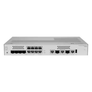 Gateway de Seguridad Convergente / 8 Puertos 10GE/GE Combo / 500 Usuarios / 64 APs Gestionables / 500 Túneles IPsec / 2 Gbps NGFW / Sin Ventilador