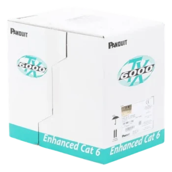 Bobina de Cable UTP / Cat 6A Mejorado / 23 AWG / 305 m (1000 pies) / 4 Pares / PVC CM / Reelex / Blanco