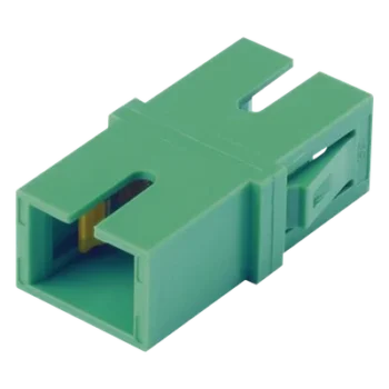 Módulo Acoplador / SC/APC Simplex / Fibra Monomodo / Cerámica Zirconia / Verde / Tg>100°C