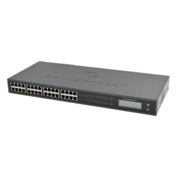 Adaptador VoIP / 32 FXS / 2x Telco 50-pin / Gigabit Ethernet / 1U Rack / 17.3 x 7.3 x 1.7 in