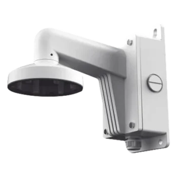 Soporte de Pared para Cámara Domo/Turret / Aleación de Aluminio / Carga Máxima 4.5 kg / 140x182x120 mm / IP Mejorado / Color Blanco