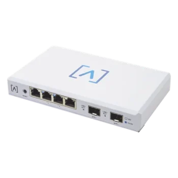 Router VPN / 4 Puertos Ethernet 2.5 Gbps / 2 Puertos PoE+ 802.3af/at / 2 Puertos SFP+ 10 Gbps / Filtrado DPI / Administración en Nube Gratuita