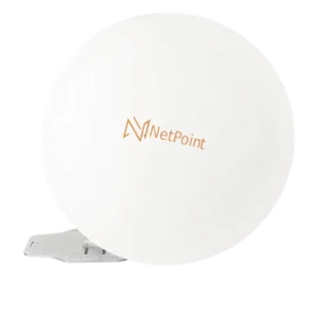 Antena Direccional Parabólica / 4.9-6.4 GHz / 37 dBi / 120 cm (3.9 ft) / Polarización Slant 45° y 90° / Alcance hasta 100 km (328,084 ft)