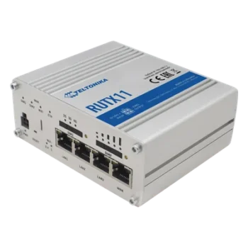 Router Industrial LTE 4.5G Cat 6 / 300 Mbps / WiFi 5 Dual Band / 4 Puertos Gigabit / Doble SIM / GNSS / PoE / -40°C a 75°C