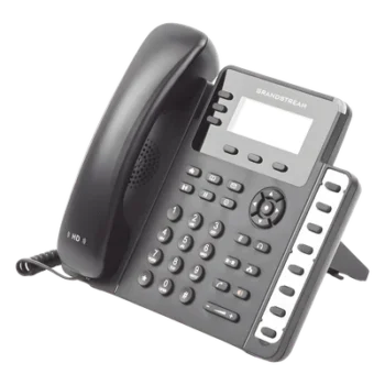 Teléfono IP / 3 Líneas SIP / Conferencia 4 Vías / 8 Teclas BLF / Pantalla LCD 132x64 / PoE / Dual Gigabit