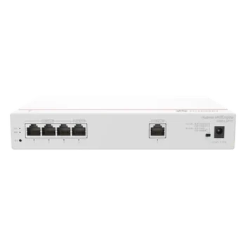 Router Multi-Servicio / 1 Puerto GE WAN / 4 Puertos GE LAN PoE+ / 802.3af/at 50 W / Switching 8 Gbps / Controlador 32 APs / 150 Clientes / Gestión Nube Gratuita