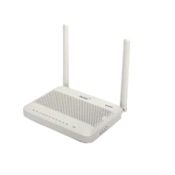 ONU GPON WiFi 6 / 4 Puertos Gigabit / 1 POTS / 2 USB / 2 Antenas 5 dBi / SC/UPC
