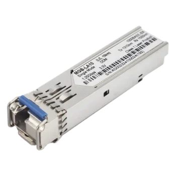 Transceptor WDM Mini-GBIC SFP 1G / LC / Fibra Monomodo / 10 km / TX 1310nm RX 1550nm