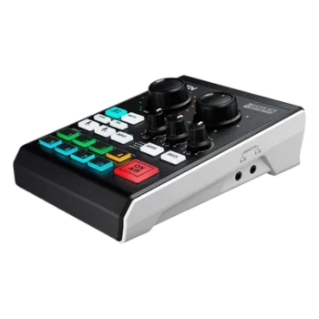 Mezclador de Audio / 6 Canales / DSP con IA / Conversión 24-bit/96 kHz / USB-C / 0.42 kg