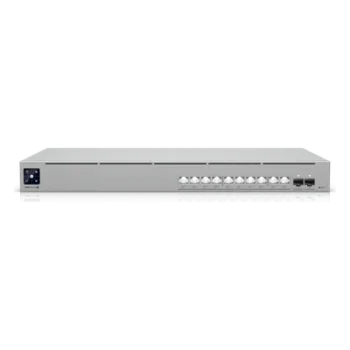 Switch PoE+++ Capa 3 / 10 Puertos 10GbE / 2 Puertos SFP+ / PoE 400 W / Etherlighting™ / 240 Gbps