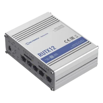 Router Industrial Dual LTE Cat 6 / 600 Mbps / 5 Puertos Gigabit / WiFi 5 Doble Banda / Doble SIM / GNSS / PoE / -40°F a 167°F