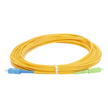Jumper de Fibra Óptica / Monomodo OS2 / SC/UPC-SC/APC / Simplex / 15 m (49.21 ft) / 3 mm / PVC